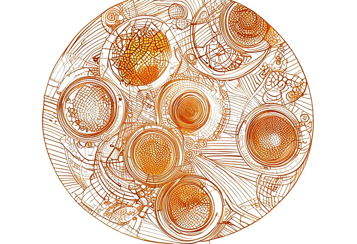 Circle Packing Art for Pen Plotters — circle packing generative art illustration