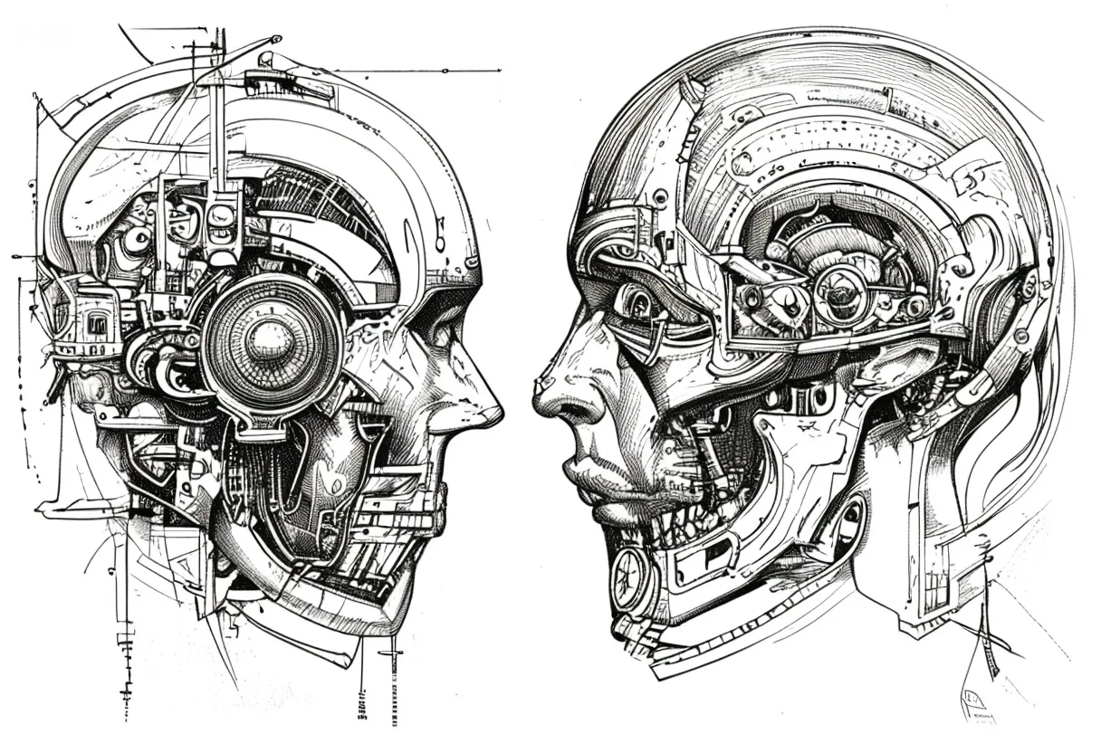 DrawingBotV3 vs vpype — plotter software comparison illustration