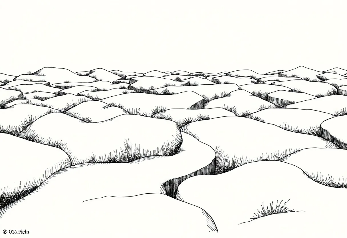 How to Make Flow Field Art for Your Pen Plotter — flow field art illustration