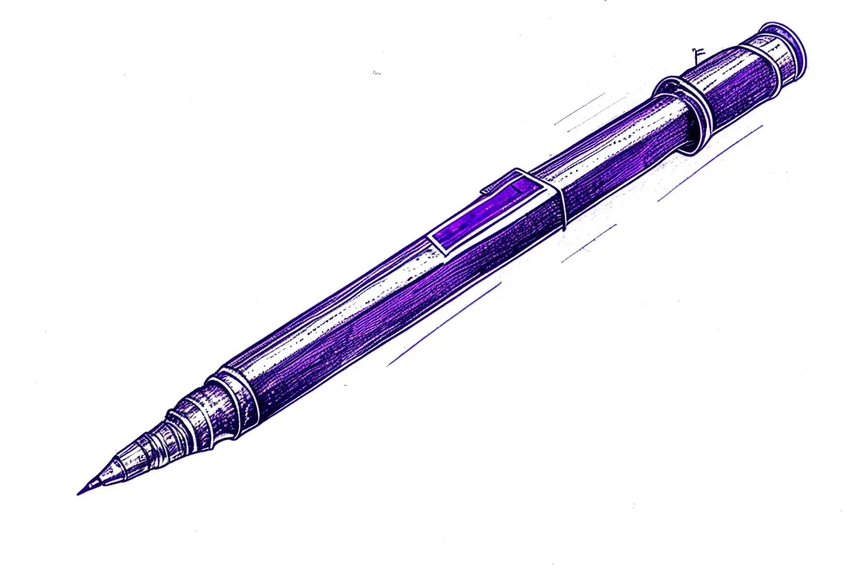 Pen Plotter Height and Pressure Settings — pen mount close-up illustration