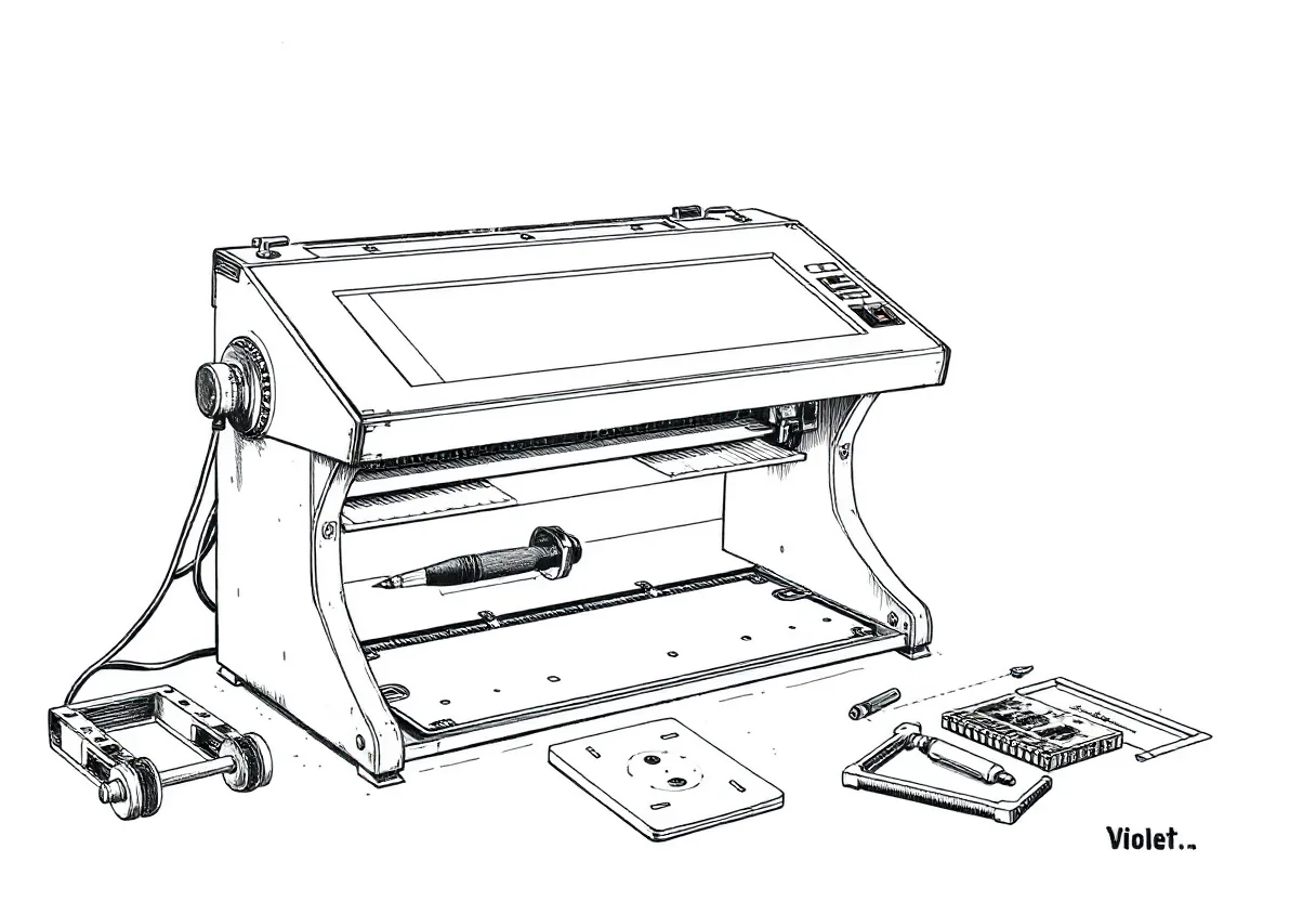 Pen Plotter Maintenance Checklist: Keep Yours Plotting Smoothly — pen plotter maintenance illustration