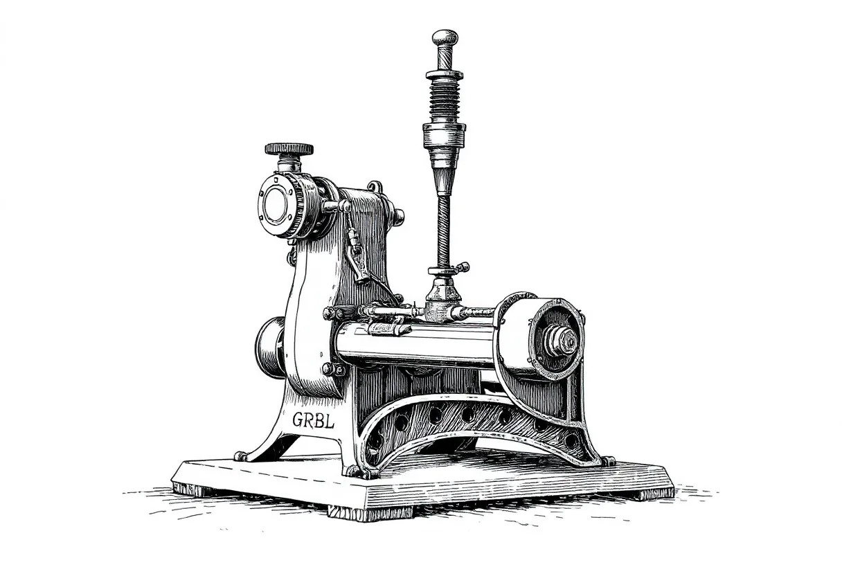 Understanding GRBL for Pen Plotters and Drawing Machines — grbl drawing machine illustration