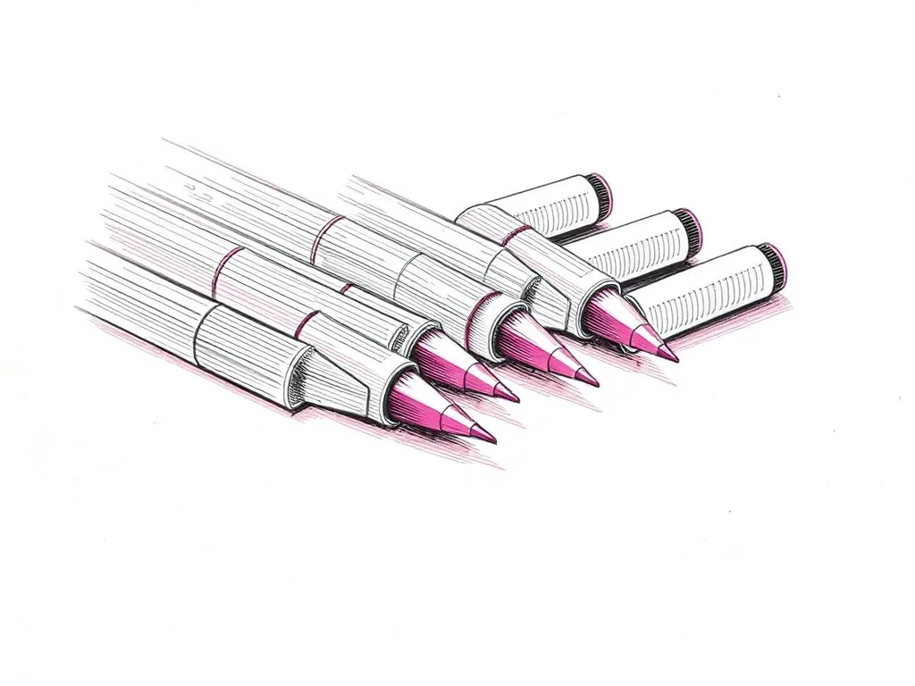 Pentel EnerGel Liquid Gel Pen Set illustration